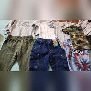 6-9 month infant boys clothing bundle